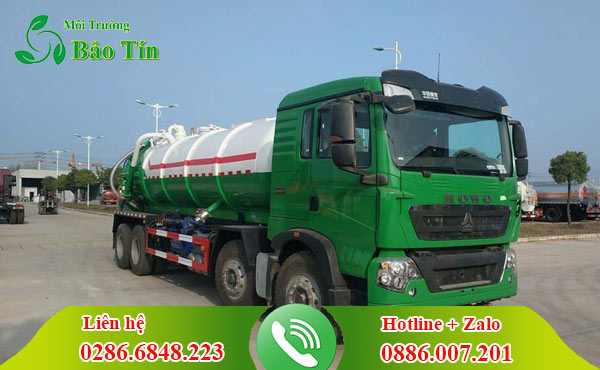 Bảng giá dịch vụ cung cấp vận chuyển bùn vi sinh Quận 2 trọn gói công ty Bảo Tín