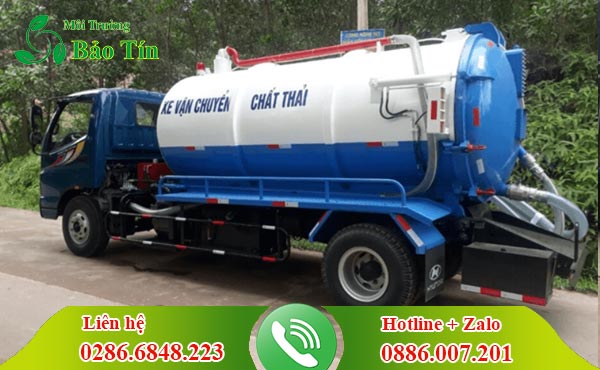 Hút hầm cầu huyện Càng Long giá rẻ 30 phút thợ có mặt