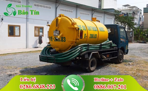 Hút hầm cầu huyện Củ Chi Bảo Tín giá rẻ chuyên nghiệp