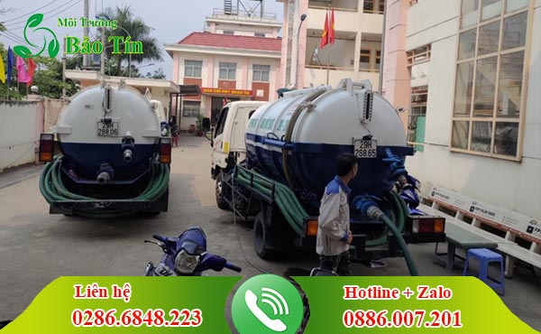 Hút hầm cầu Huyện Phú Riềng uy tín tại Bảo Tín