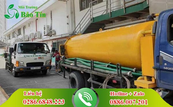 Bảng giá hút hầm cầu huyện Thoại Sơn Bảo Tín trọn gói