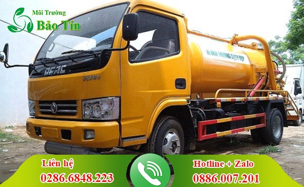 Giá hút hầm cầu theo số khối tại Huyện Xuân Lộc