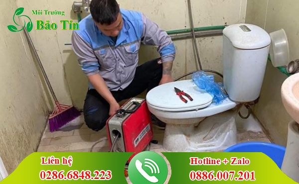 Thông tắc bồn cầu huyện Tân Thạnh dịch vụ chất lượng cao nhất