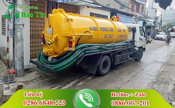 Hút hầm cầu bao nhiêu 1 khối tại huyện Kông Chro?