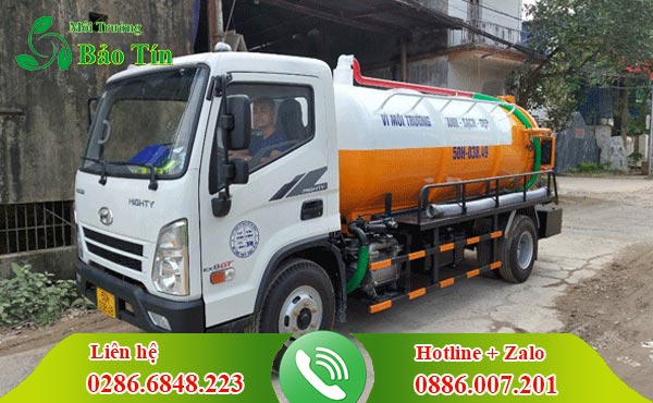 Hút hầm cầu bao nhiêu 1 khối tại huyện Mộ Đức?