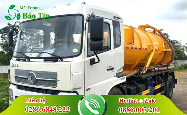 dịch vụ hút hầm cầu phường Bình Chiểu Bảo Tín