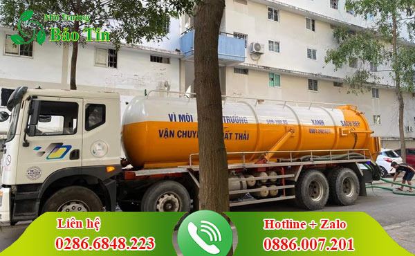 Hút hầm cầu phường Thạnh Lộc giá rẻ triệt để 100% sạch