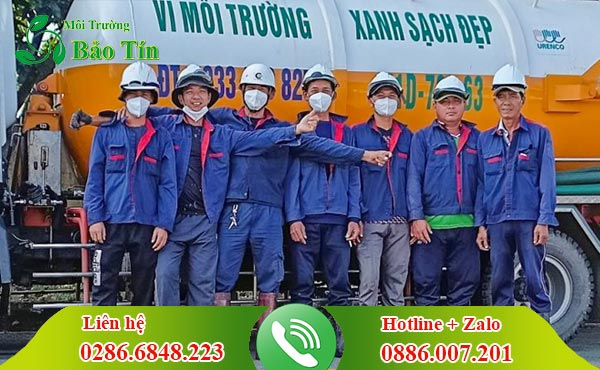 dịch vụ hút hầm cầu tại phường Thạnh Mỹ Lợi