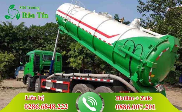 Hút hầm cầu xã Nhị Bình giá rẻ khoán trọn gói