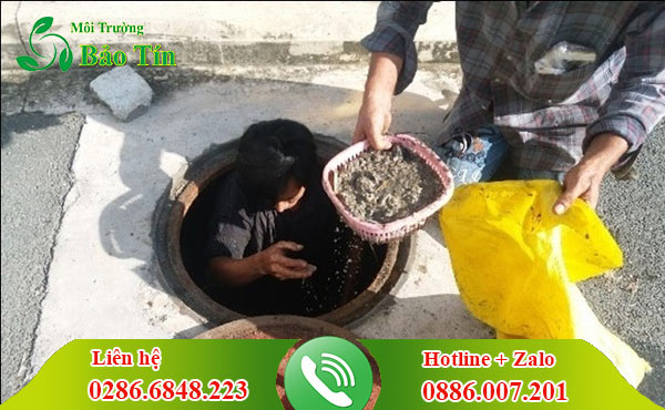 Nạo vét hố ga Bình Dương thợ làm sạch, chất lượng