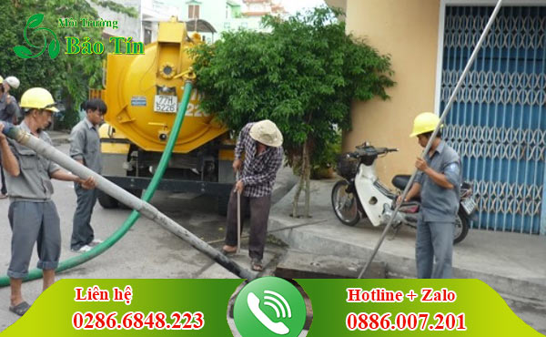 Nạo vét hố ga Bình Phước giá rẻ triệt để 100% sạch