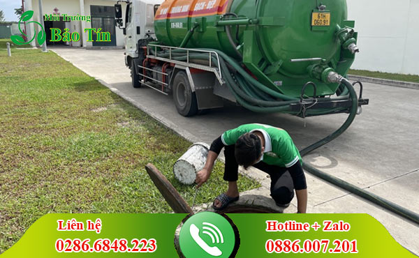 Đơn giá nạo vét hố ga Quận Thủ Đức của công ty Bảo Tín
