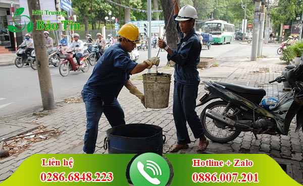 nạo vét hố ga Quảng Ngãi Bảo Tín chuyên nghiệp
