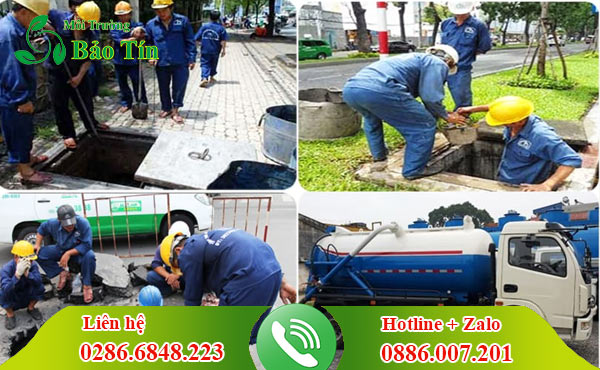Đơn giá nạo vét hố ga Sóc Trăng của công ty Bảo Tín