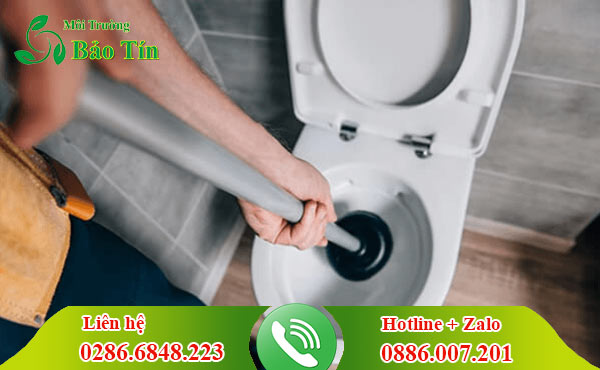 Quy trình thông bồn cầu huyện Dầu Tiếng của công ty chúng tôi