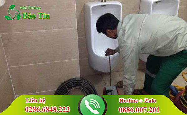 Thông bồn cầu huyện Vũng Liêm giá rẻ triệt để 100% sạch