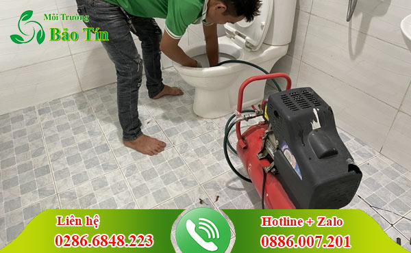 Báo giá dịch vụ thông tắc bồn cầu tại phường An Khánh