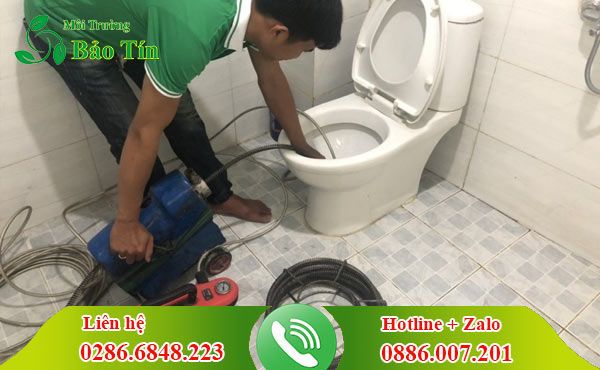 Bồn Cầu Bị Nghẹt Tại Phường An Lợi Đông