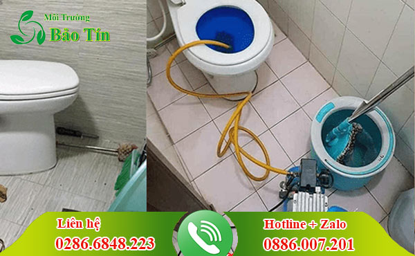 dịch vụ thông tắc bồn cầu xã Tân Quý Tây của Bảo Tín