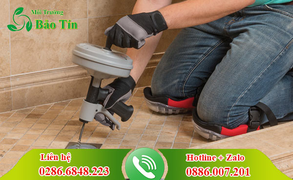 thông cống nghẹt huyện Cầu Kè thực hiện định kỳ