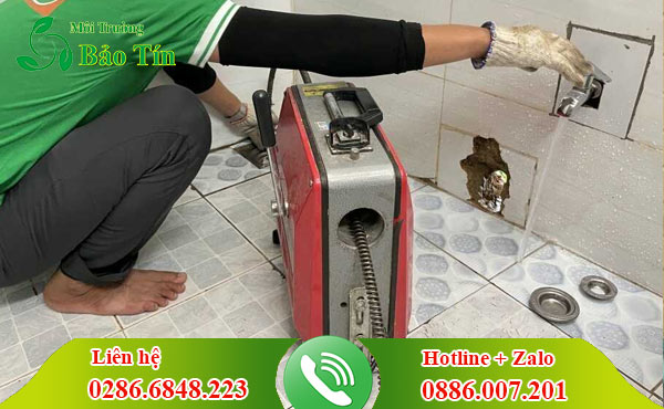 Giá thông cống bằng máy lò xo công nghệ cao huyện Chợ Mới