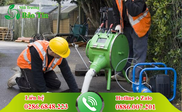 Thông cống nghẹt huyện Vĩnh Hưng giá rẻ triệt để 100% sạch