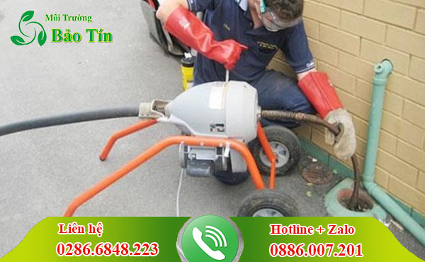 Thông cống nghẹt phường Hiệp Bình Chánh tại Môi Trường Bảo Tín