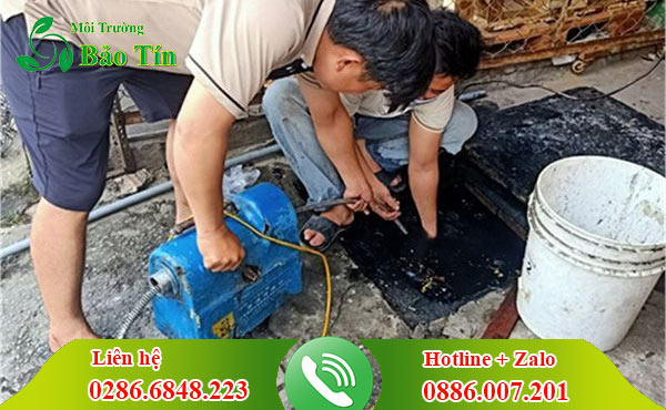 Giá thông tắc cống nghẹt thị xã Tân Châu bằng máy nén khí
