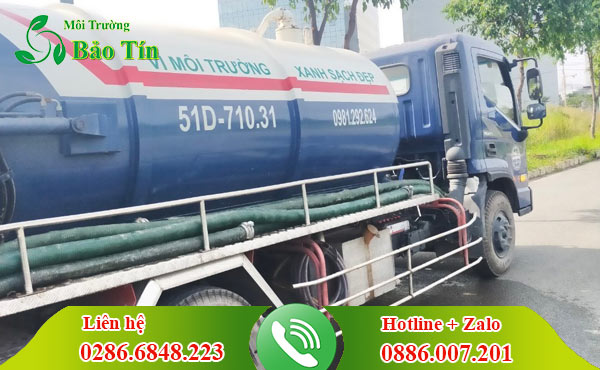 Cho thuê xe bồn vận chuyển bùn thải Đồng Nai giá rẻ uy tín
