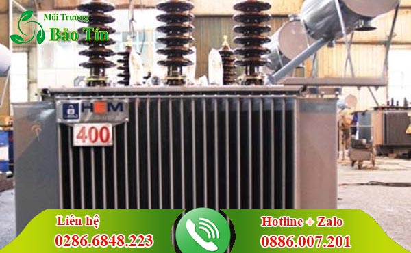 Thanh lý máy trạm biến áp cũ cháy hư hỏng tại Quận 4