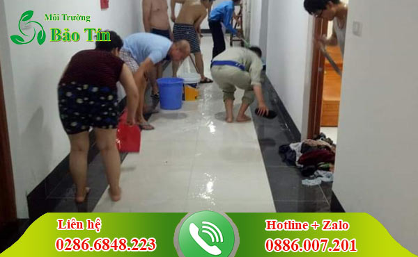 Hậu quả của việc nước cống trào ngược vào nhà