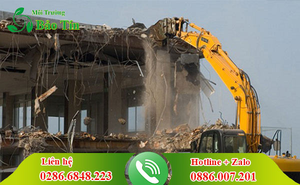 Tháo dỡ công trình Bình Thuận