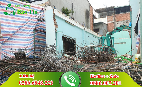 Chi phí và dự toán tháo dỡ công trình Huyện Bình Chánh