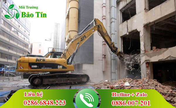 Chi phí và dự toán tháo dỡ công trình Quận 3