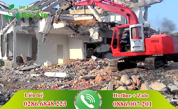 Công ty phá dỡ tháo dỡ công trình TP Thủ Đức chuyên nghiệp