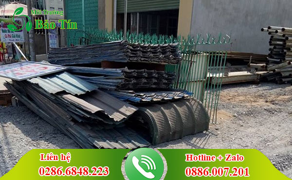 Thu mua tôn cũ nhà kho nhà xưởng tại Quận 8 giá cao