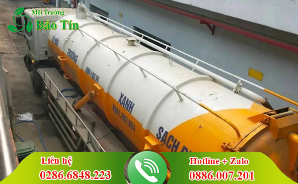 Công ty cho thuê xe bồn vận chuyển bùn thải ở An Giang
