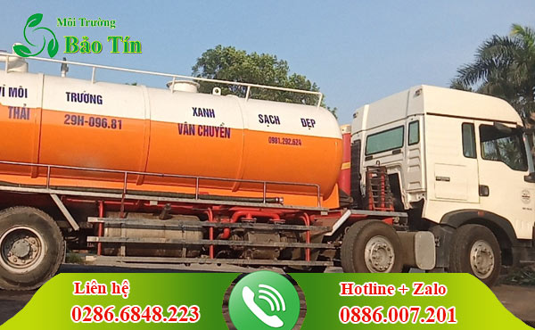 Bảng giá dịch vụ vận chuyển bùn thải công nghiệp tại Bình Dương