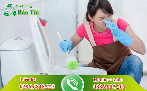 Xử lý mùi hôi hố ga nhà vệ sinh Long An