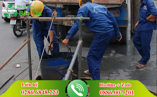 Dịch vụ nạo vét hố ga huyện Sơn Tây làm sạch triệt để 100%