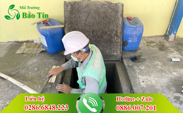 nạo vét hố ga tại huyện Trà Bồng