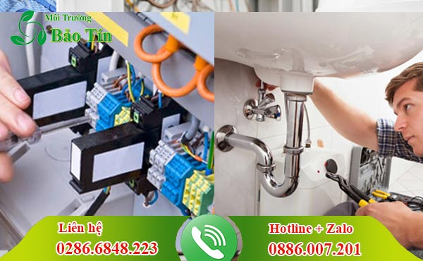 Dịch vụ sửa điện nước huyện Sơn Tây 