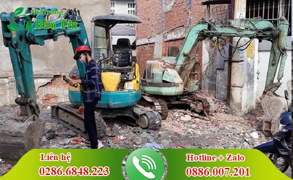 Thu gom vận chuyển xà bần quận 10