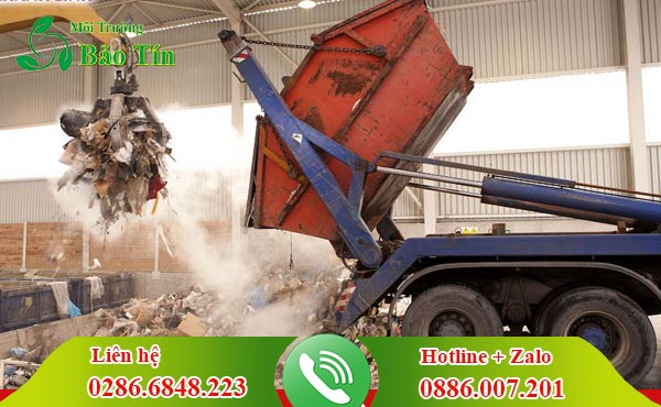Thu gom vận chuyển xà bần quận 8