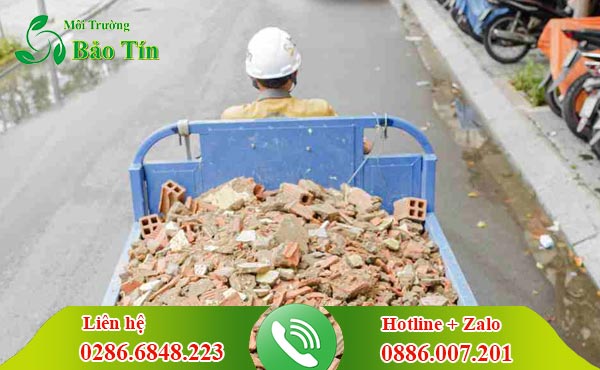Thu gom vận chuyển xà bần quận 9