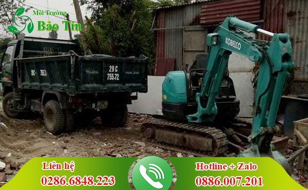 thu dọn, vận chuyển chở đổ xà bần rác thải quận 3