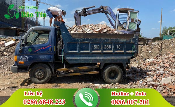 Dịch vụ vận chuyển xà bần tại TP.HCM