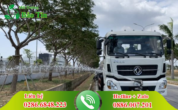 Dịch vụ cho thuê xe tưới cây TP.HCM