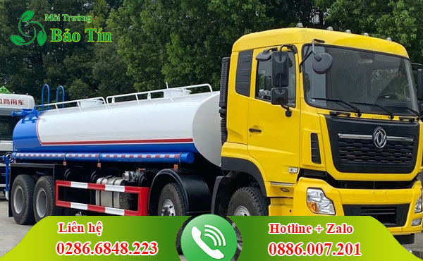 Cho thuê xe bồn chở nước Long An