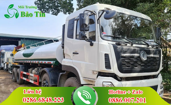 Cho thuê xe bồn chở nước Dĩ An - Bình Dương